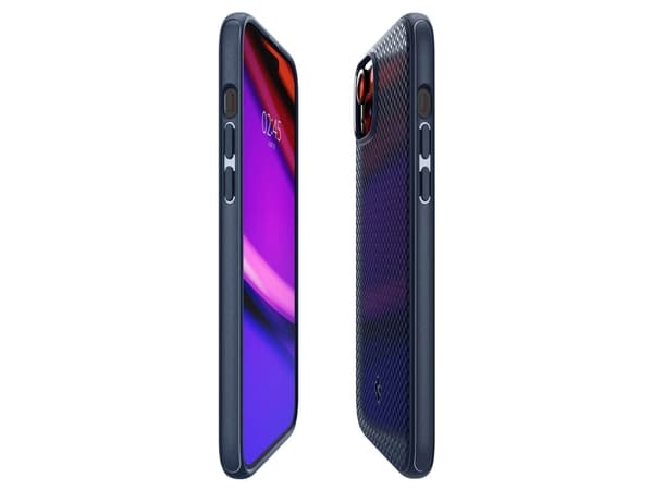 Spigen Mag Armor, Etui, Apple, iPhone 15 Plus, 17 cm (6.7"), Blå