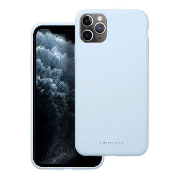 Roar iPhone 11 Pro Mobilskal Roar Cloud Skin - Ljusbla