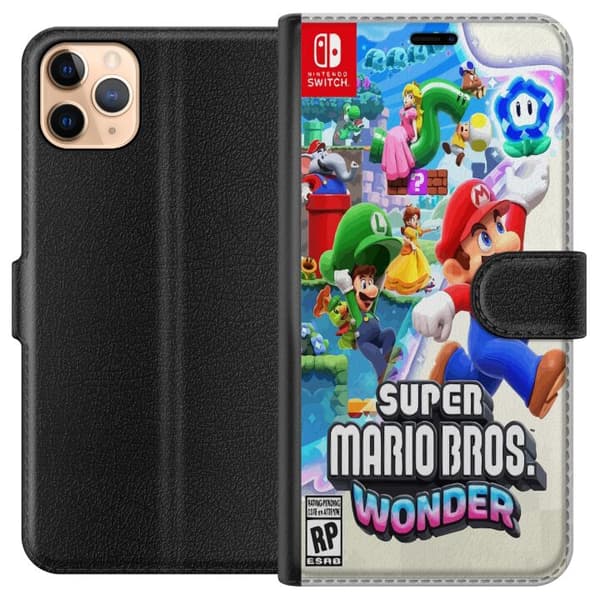 Apple iPhone 11 Pro Max Lommeboketui Super Mario Wonder