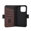 Miniatyrbillede 4 af 7: Gear Wallet Case 3 kortrum Magseries Brun - iPhone 15 Pro