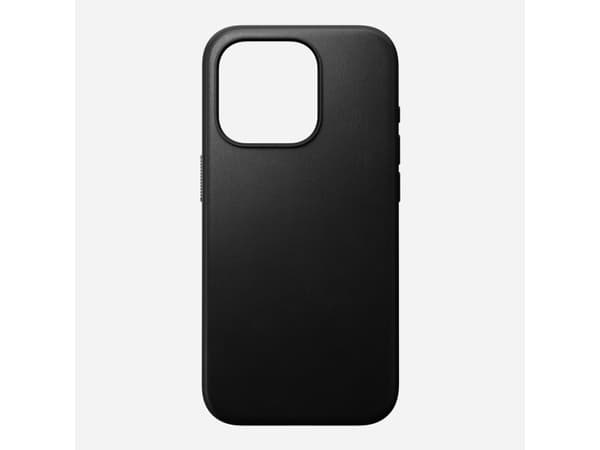 Nomad Modern Leather Case, Etui, Apple, iPhone 15 Pro, 15,5 cm (6.1"), Sort