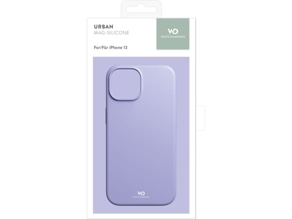 White Diamonds Mag Urban Case, Omslag, Apple, iPhone 13, 15,5 cm (6.1"), lila