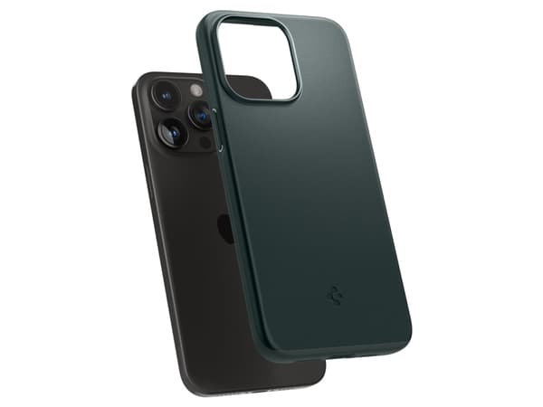 Spigen ACS06548, Omslag, Apple, iPhone 15 Pro Max, 17 cm (6.7"), Grön