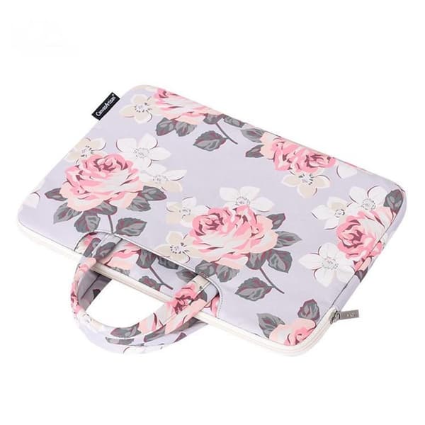 CANVASARTISAN Datorfodral 13" Floral - Blå