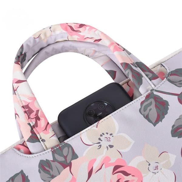 CANVASARTISAN Datorfodral 13" Floral - Blå
