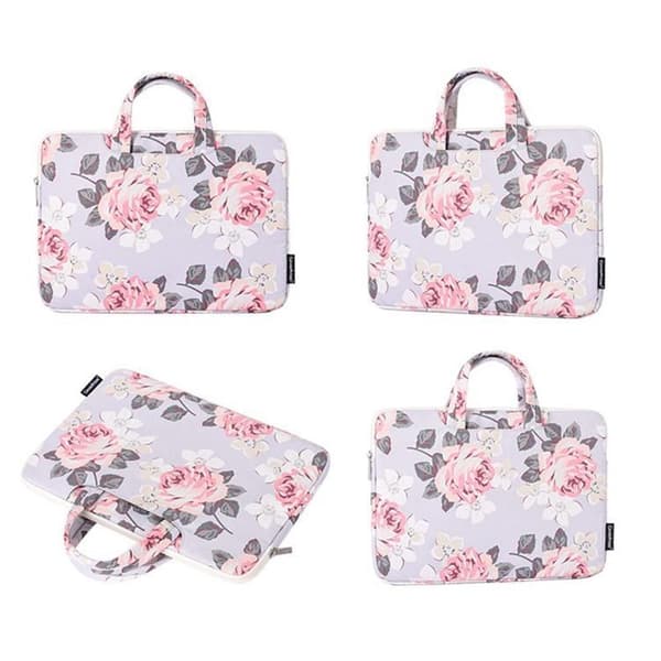 CANVASARTISAN Datorfodral 13" Floral - Blå