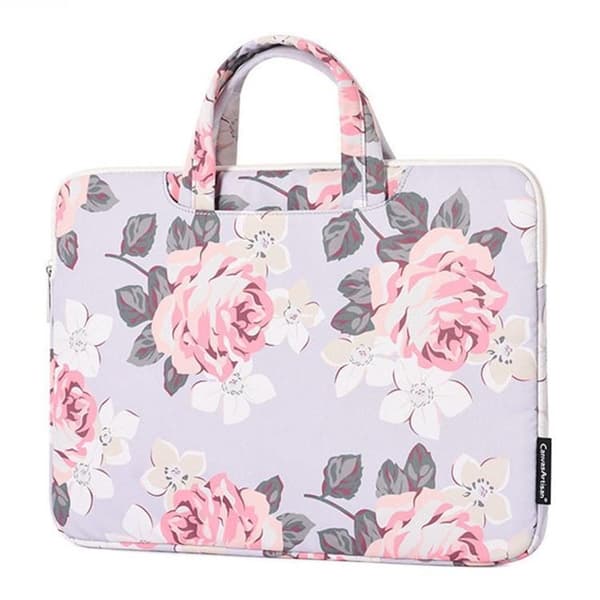 CANVASARTISAN Datorfodral 13" Floral - Blå