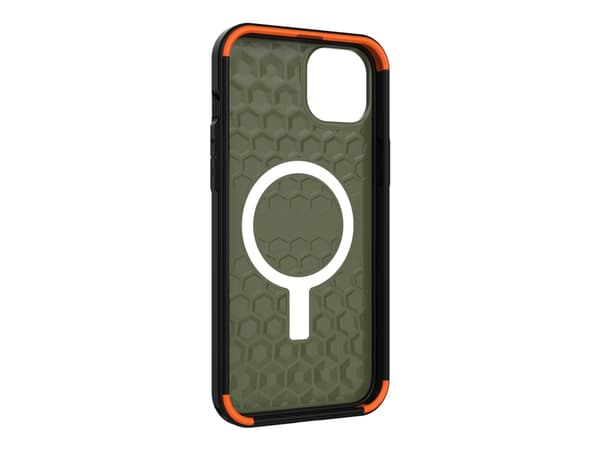 Urban Armor Gear Civilian Magsafe, Suojus, Apple, iPhone 14 Plus, 17 cm (6.7"), Oliivi