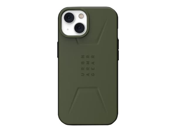 Urban Armor Gear Civilian Magsafe, Suojus, Apple, iPhone 14 Plus, 17 cm (6.7"), Oliivi
