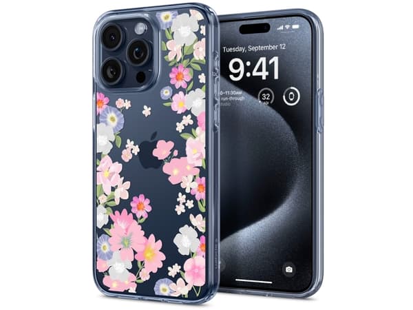 Spigen Liquid Crystal, Omslag, Apple, iPhone 15 Pro, 15,5 cm (6.1"), Multifärg