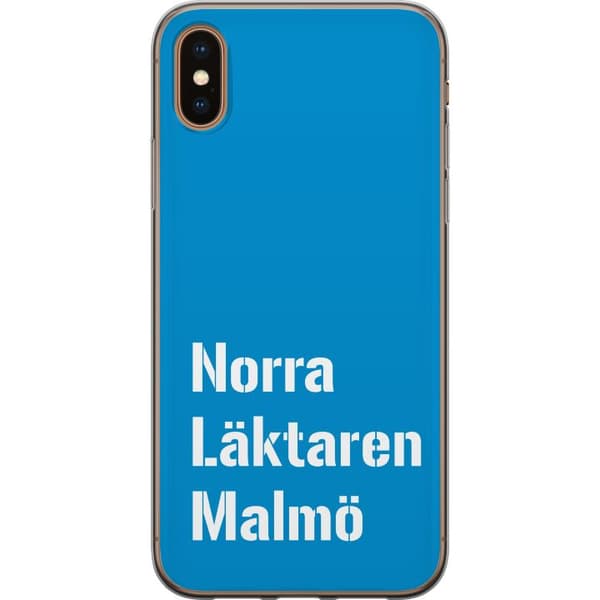 Apple iPhone XS Max Gjennomsiktig deksel Malmö FF