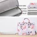 Miniatyrbild 7 av 8: CANVASARTISAN Datorfodral 13" Floral - Svart