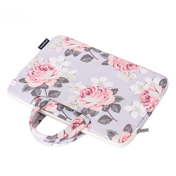 CANVASARTISAN Datorfodral 13" Floral - Grå