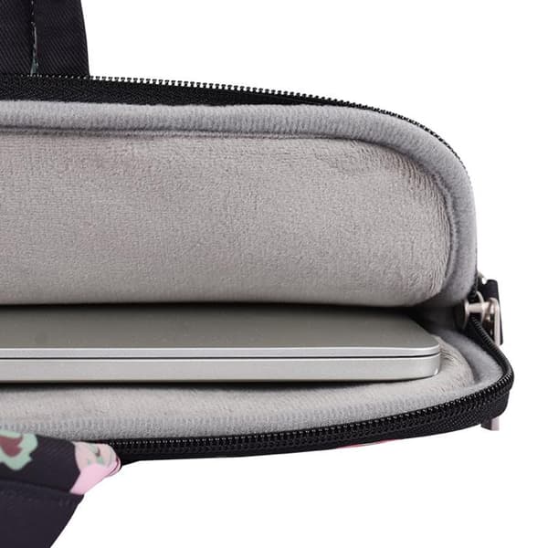 CANVASARTISAN Datorfodral 13" Floral H40-C22 med Axelrem - Blå
