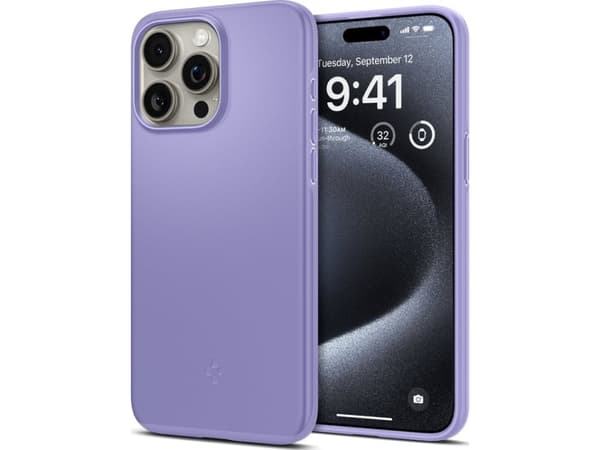 Spigen ACS06692, Omslag, Apple, iPhone 15 Pro, 15,5 cm (6.1"), Lila