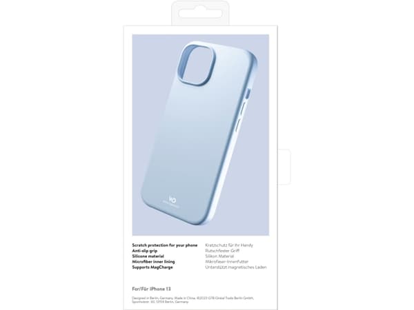 White Diamonds Mag Urban Case, Omslag, Apple, iPhone 13, 15,5 cm (6.1"), Ljusblå