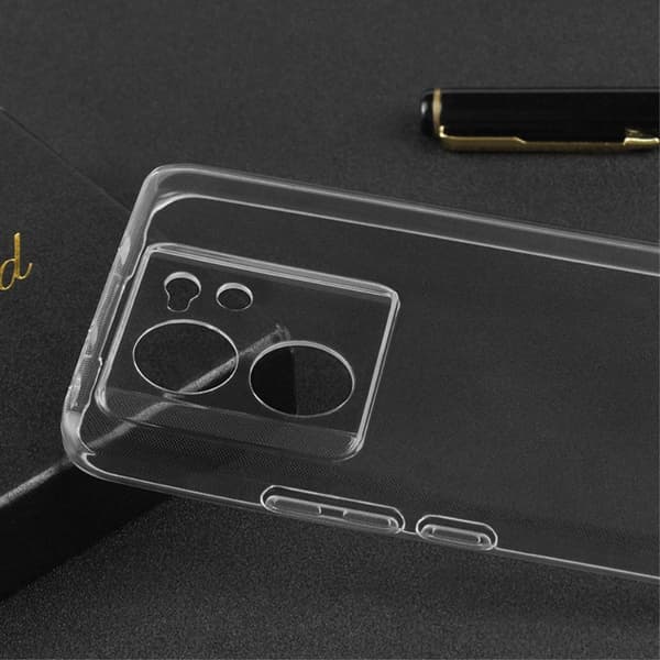 Til Xiaomi 13T/13T Pro Dekseldeksel TPU Gjennomsiktig