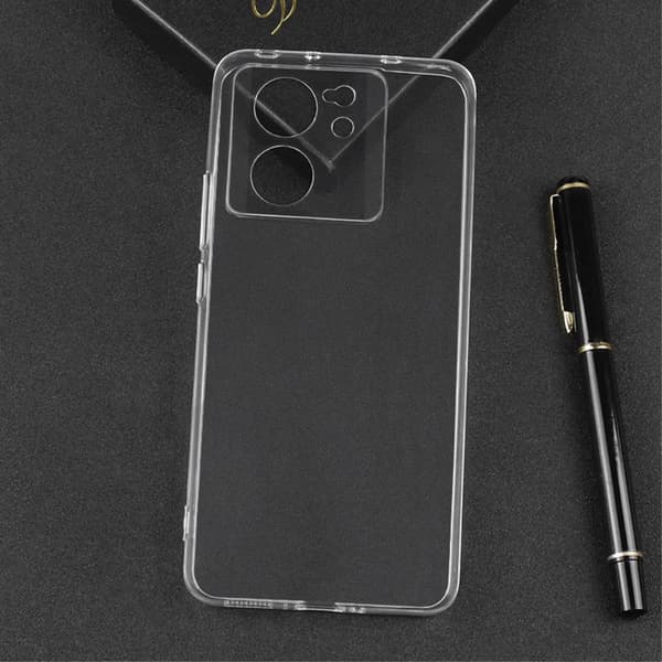 Til Xiaomi 13T/13T Pro Dekseldeksel TPU Gjennomsiktig