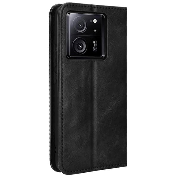 Till Xiaomi 13T / 13T Pro Plånboksfodral  - Svart