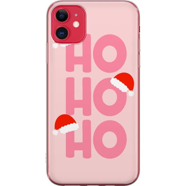 Apple iPhone 11 Gjennomsiktig deksel Ho Ho Ho - God Jul