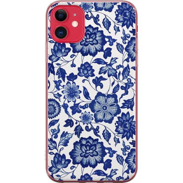 Apple iPhone 11 Gennemsigtig cover Blomster