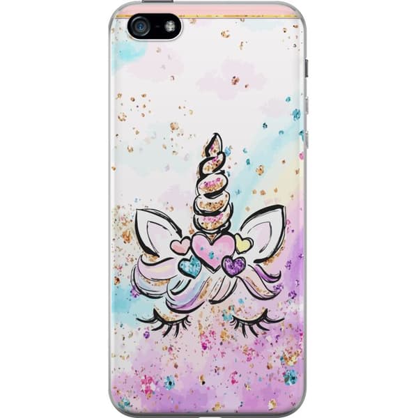 Apple iPhone 5 Gennemsigtig cover Unicorn