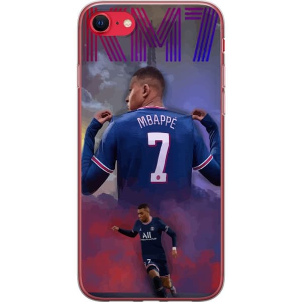 Apple iPhone 7 Läpinäkyvä kuori Kylian Mbappé