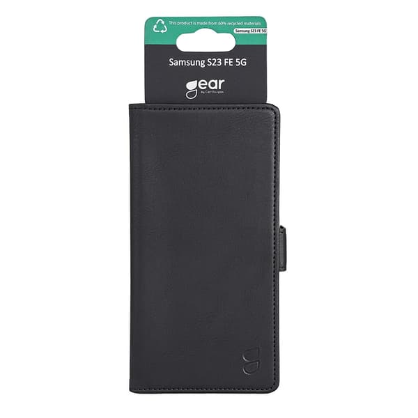 GEAR Classic 3 card Recycled Samsung S23 FE 5G Black