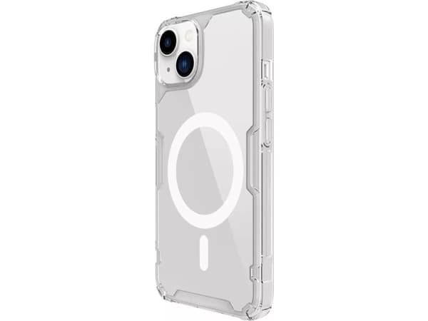 Nillkin Nature Pro pansret deksel med MagSafe til iPhone 15 - hvit
