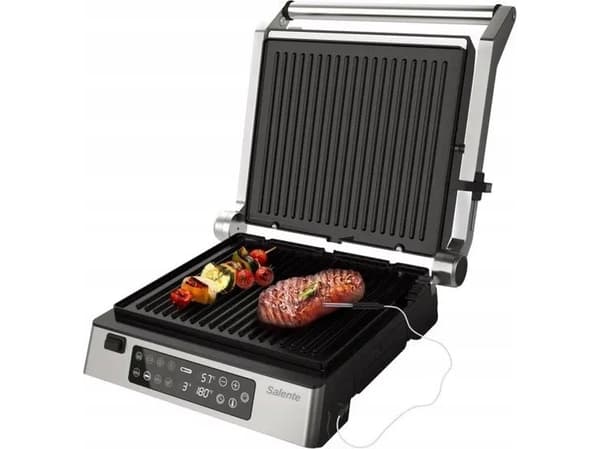 Salente FlamePro kontaktgrill med ekstern temperaturføler