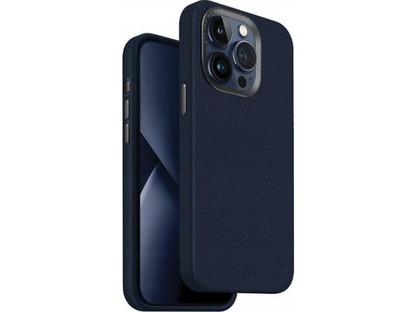 Uniq Lyden iPhone 15 Pro 6.1" Magclick latauskotelo tummansininen / tummansininen tummansininen