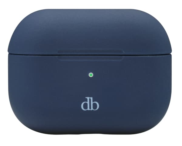 dbramante1928 Costa Rica - Fodral för hörlurar - silikon, återvunnen plast - havsblå - för Apple AirPods with Charging Case