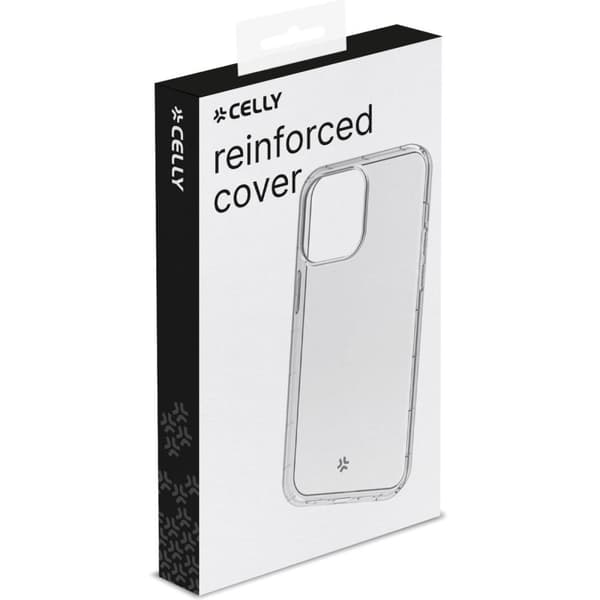 Celly Hexagel Anti-shock case iPhone 15 Transparent