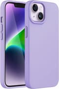 Miniatyrbilde 1 av 2: Silikonetui til iPhone 15, lilla