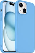 Miniatyrbilde 2 av 2: Silikonetui til iPhone 15 Pro, blå