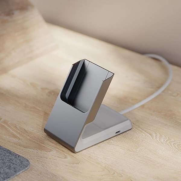 ALOGIC 2-in-1 Trådlös Laddare MagSafe med Bordsdocka - Vit