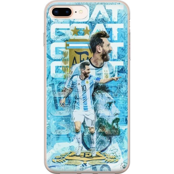 Apple iPhone 7 Plus Gennemsigtig cover Messi