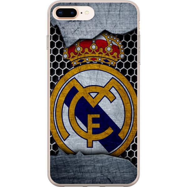 Apple iPhone 8 Plus Genomskinligt Skal Real Madrid