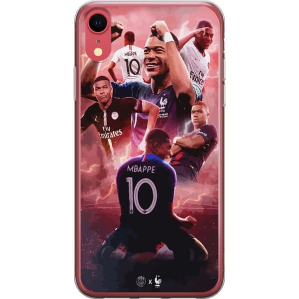 Apple iPhone XR Läpinäkyvä kuori Mbappe
