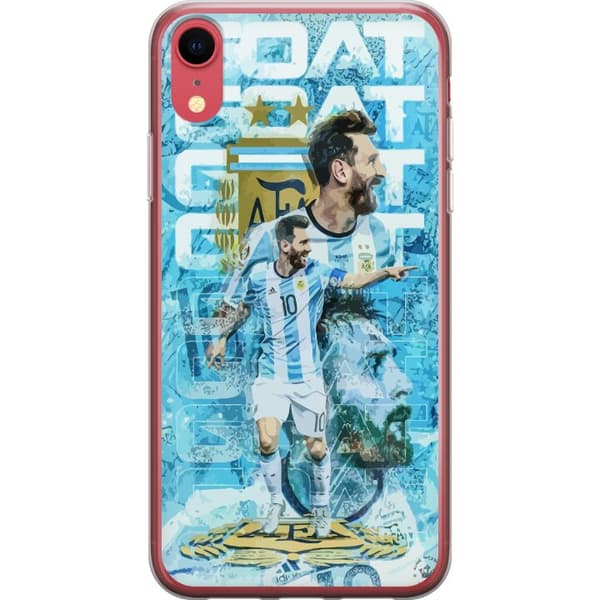 Apple iPhone XR Läpinäkyvä kuori Messi