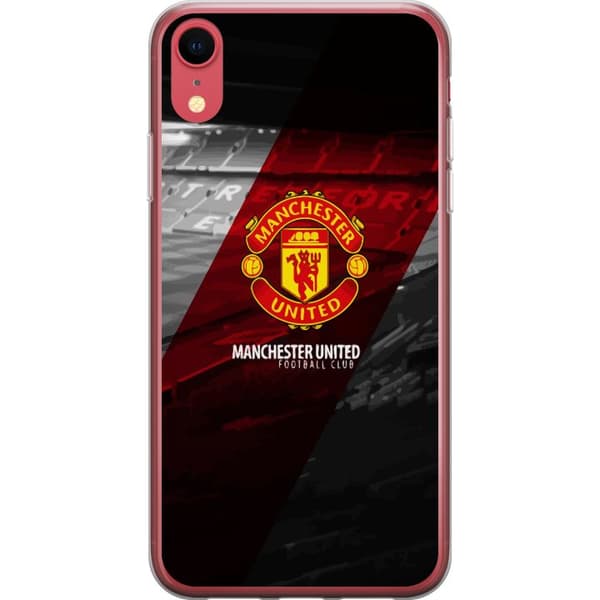 Apple iPhone XR Genomskinligt Skal Manchester United