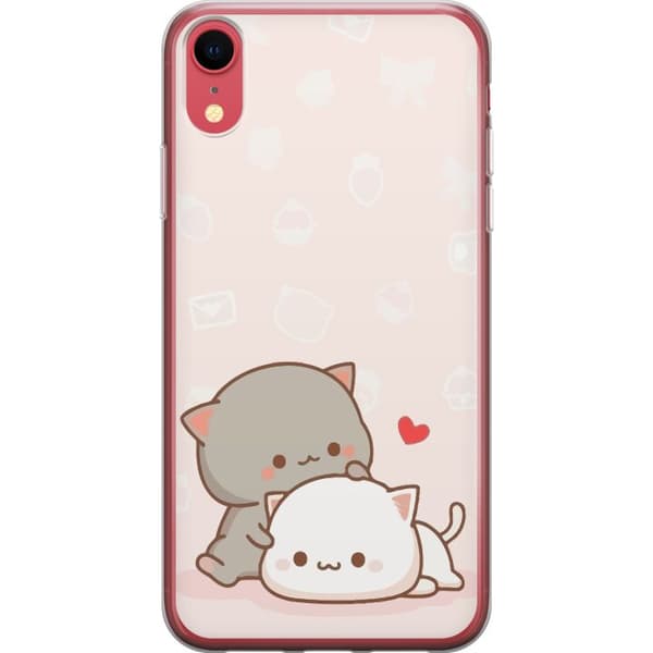 Apple iPhone XR Läpinäkyvä kuori Kawaii