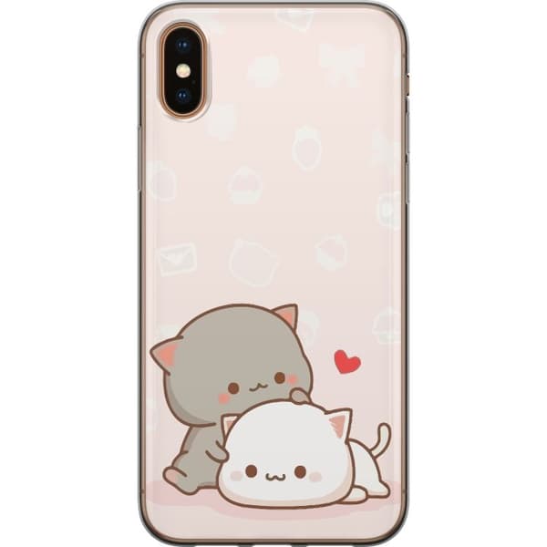 Apple iPhone XS Gennemsigtig cover Kawaii