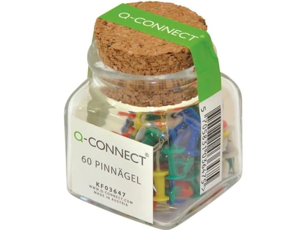 Q-Connect Barrel pins 60 stk. (5705831036475)
