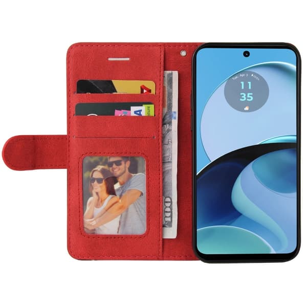 Til Motorola Moto G14 KT-serie-1 dobbeltfarve