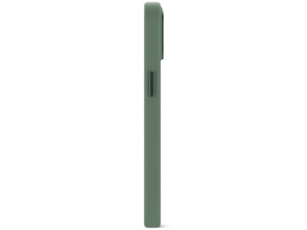 Decoded AntiMicrobial Silicone Backcover iPhone 15 Plus Sage Leaf, Suojus, Apple, iPhone 15 Plus, 17 cm (6.7"), Vihreä