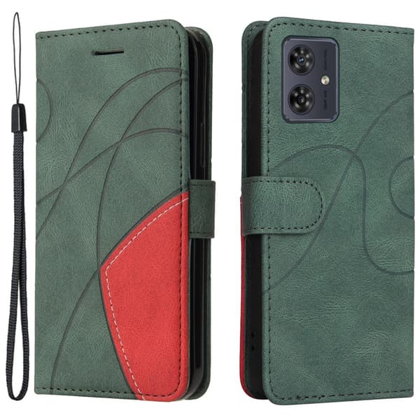 KT Lommebok-deksel til Motorola Moto G54 - Grønn