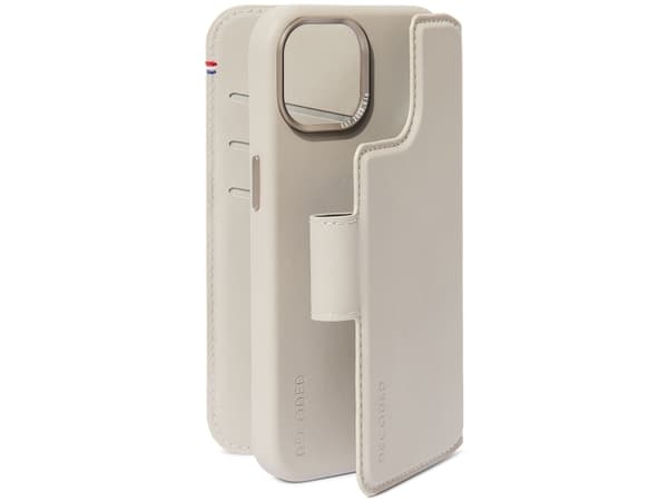 Decoded D24IPO15DW5CY, Lompakkokotelo, Apple, iPhone 15, 15,5 cm (6.1"), Beige