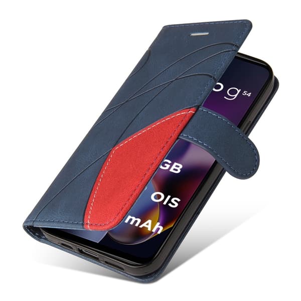 Til Motorola Moto G54 KT-serie-1 dobbeltfarve