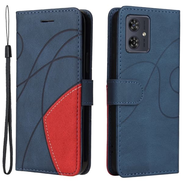 Til Motorola Moto G54 KT-serie-1 dobbeltfarve